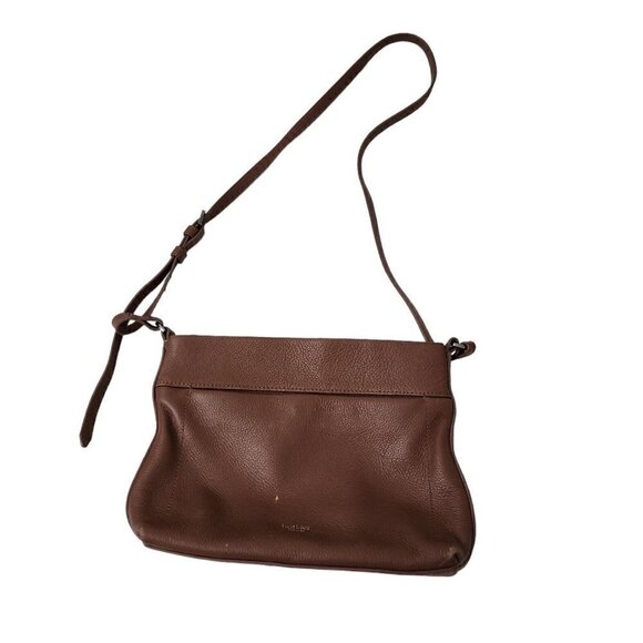 Botkier New York‎ Crossbody Bag Brown Leather Handbag Adjustable Straps - Picture 1 of 14